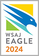 WSAJ Eagle 2024 badge